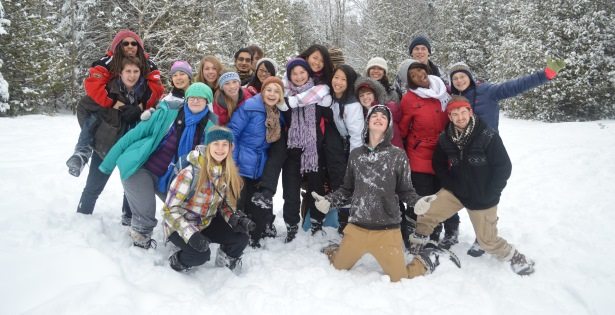 Youth Council at the Winter Retreat