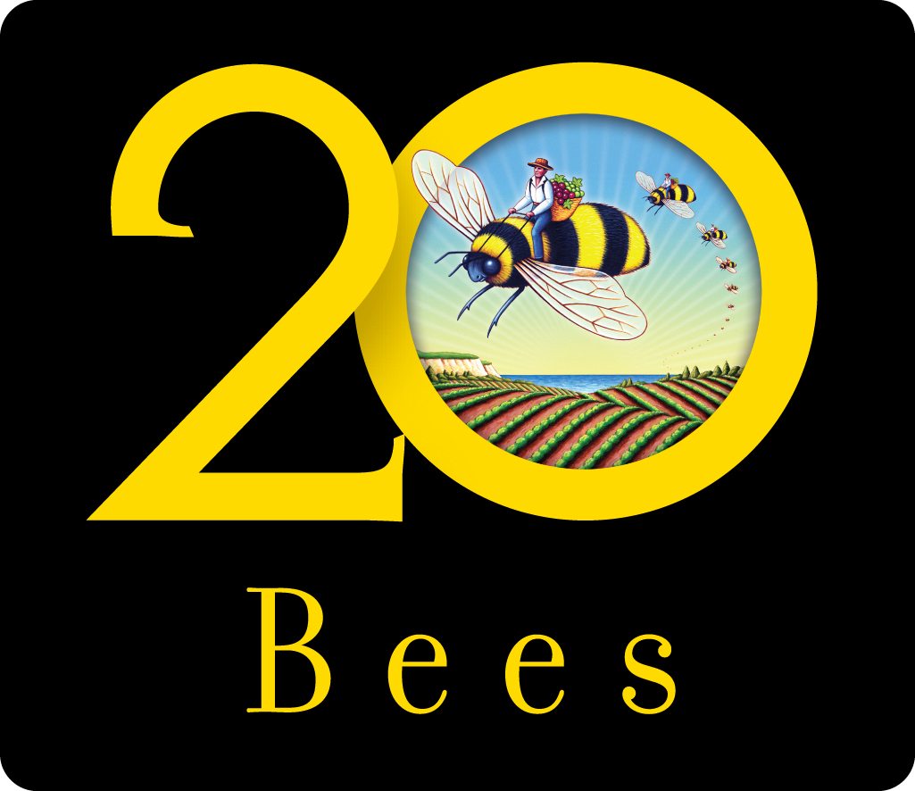 20 Bees logo