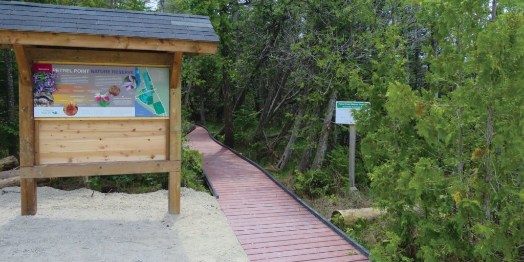 Petrel Point Nature Reserve accessible boardwalk