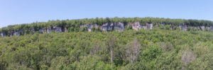 Malcolm Bluff Shores Nature Reserve, escarpment and forest