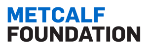Metcalf Foundation logo, prosperity in balance