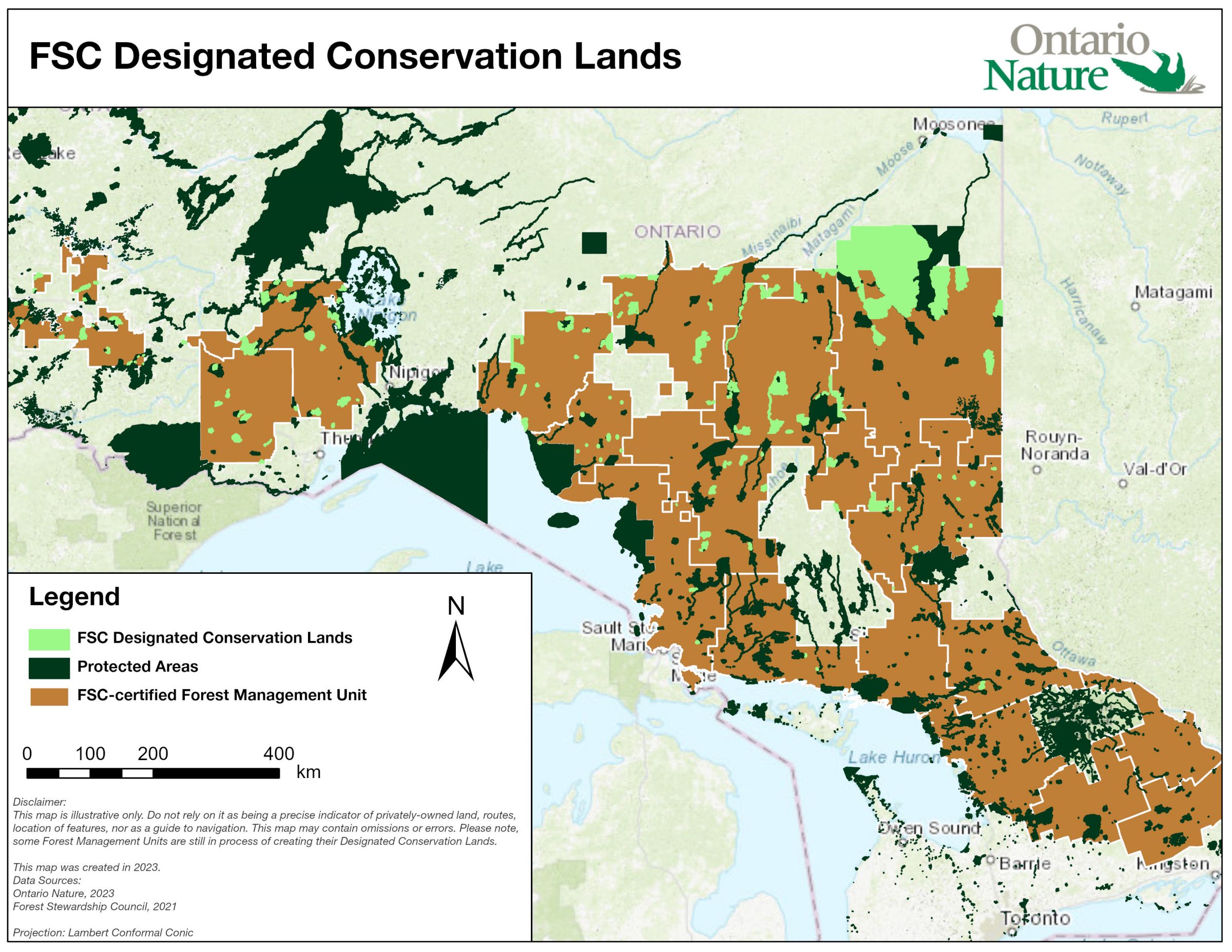 FSC Designated Conservation Lands