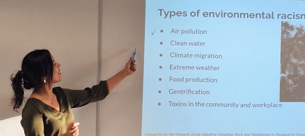 When she's not working at Ontario Nature, Melina teaches a graduate course at Centennial College on Energy, Environment and Sustainable Development