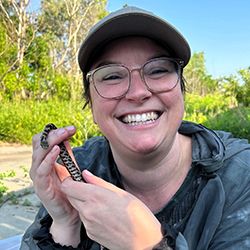 Jenna Quinn, bio photo, Conservation Science Manager