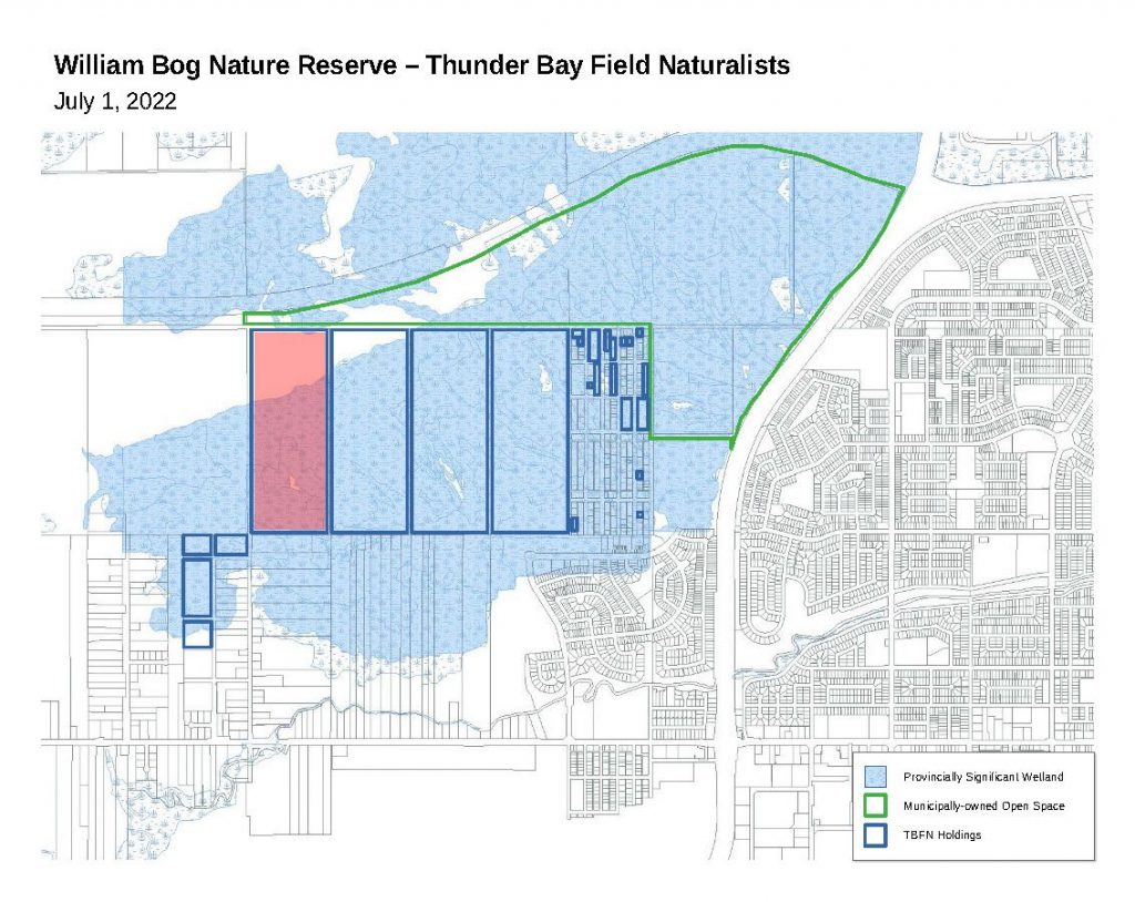 William Bog Nature Reserve, Thunder Bay Field Naturalists, significant protected area