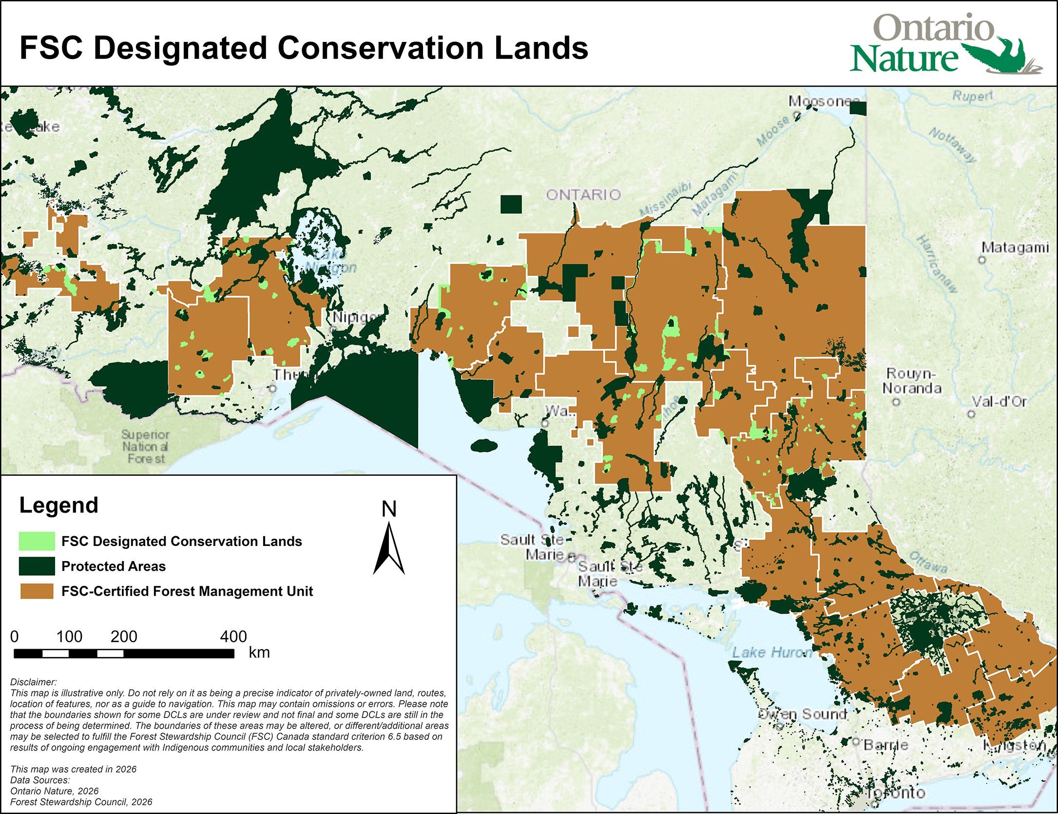 FSC Designated Conservation Lands