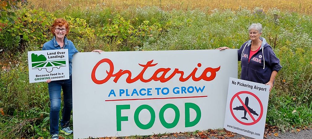 2025 Ontario Nature Public Service Award – Land Over Landings for five decades of advocacy culminating in the cancellation of an airport project and preservation of 18,600 acres of farmland and watershed.