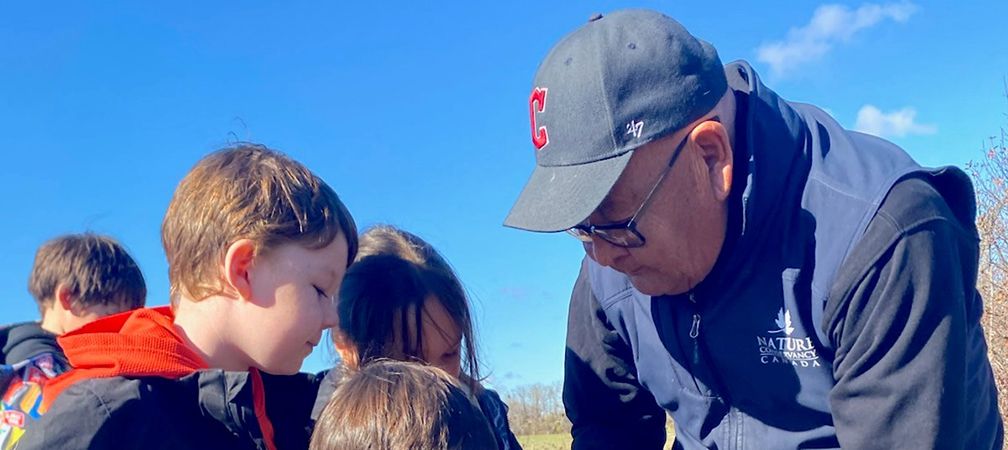 2025 Ontario Nature Conservation Leadership Award – Miptoon, Knowledge Holder from Neyaashiinigmiing, for advancing Indigenous-led conservation and mentoring future environmental leaders.